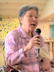 カラオケをするご利用者様