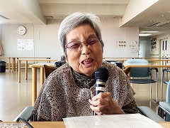 カラオケをするご利用者様