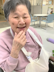 利用者様写真笑顔
